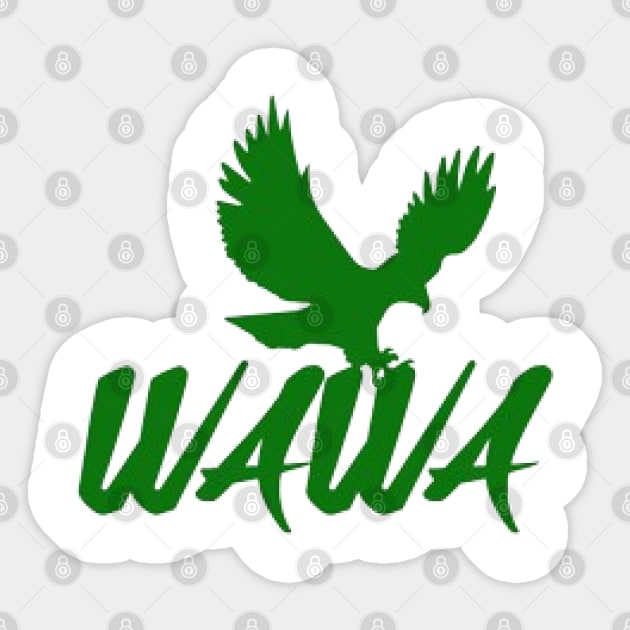 WAWA Eagles Sticker by KoumlisArt